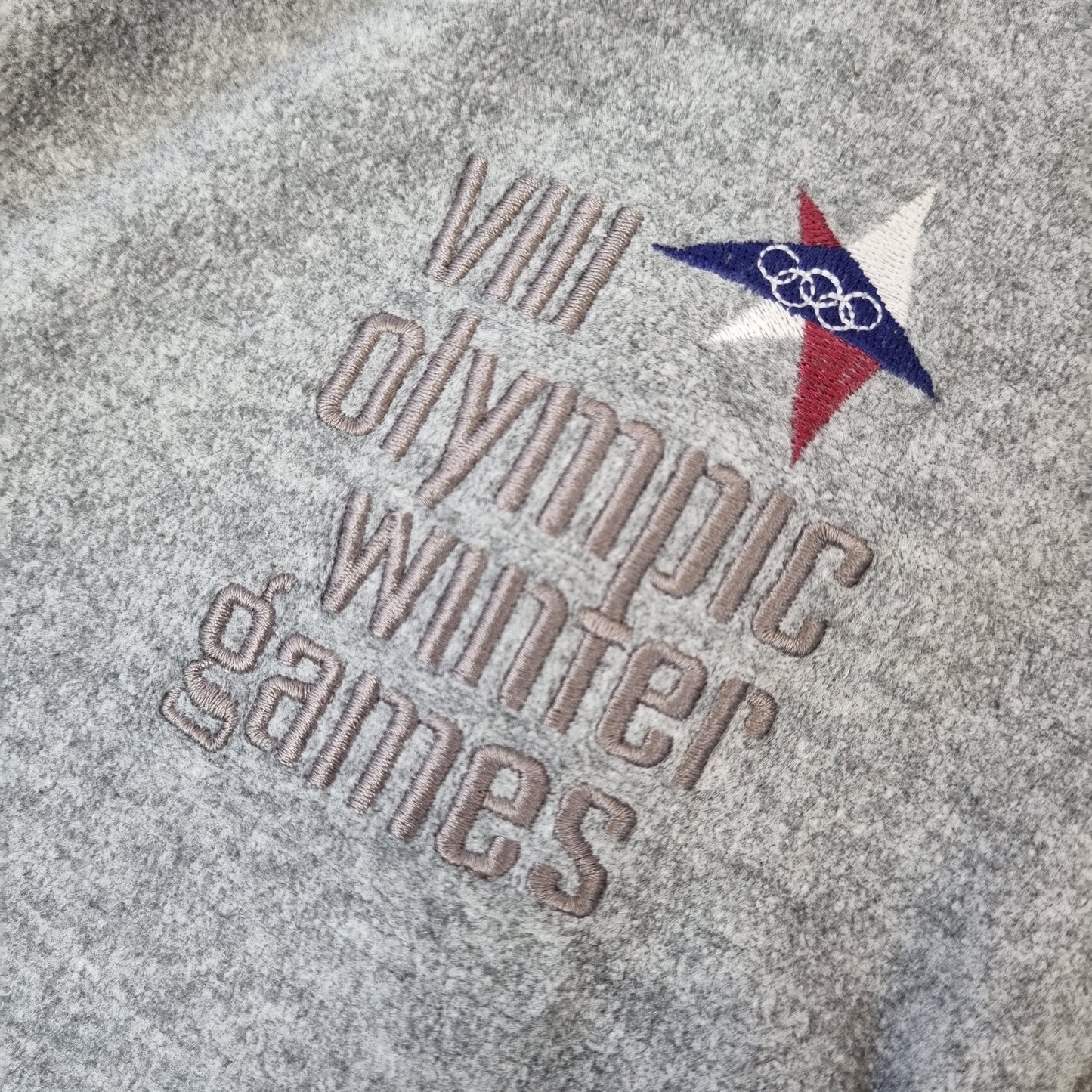Rare Vintage Adidas Olympic Fleece Sweatshirt (XL)