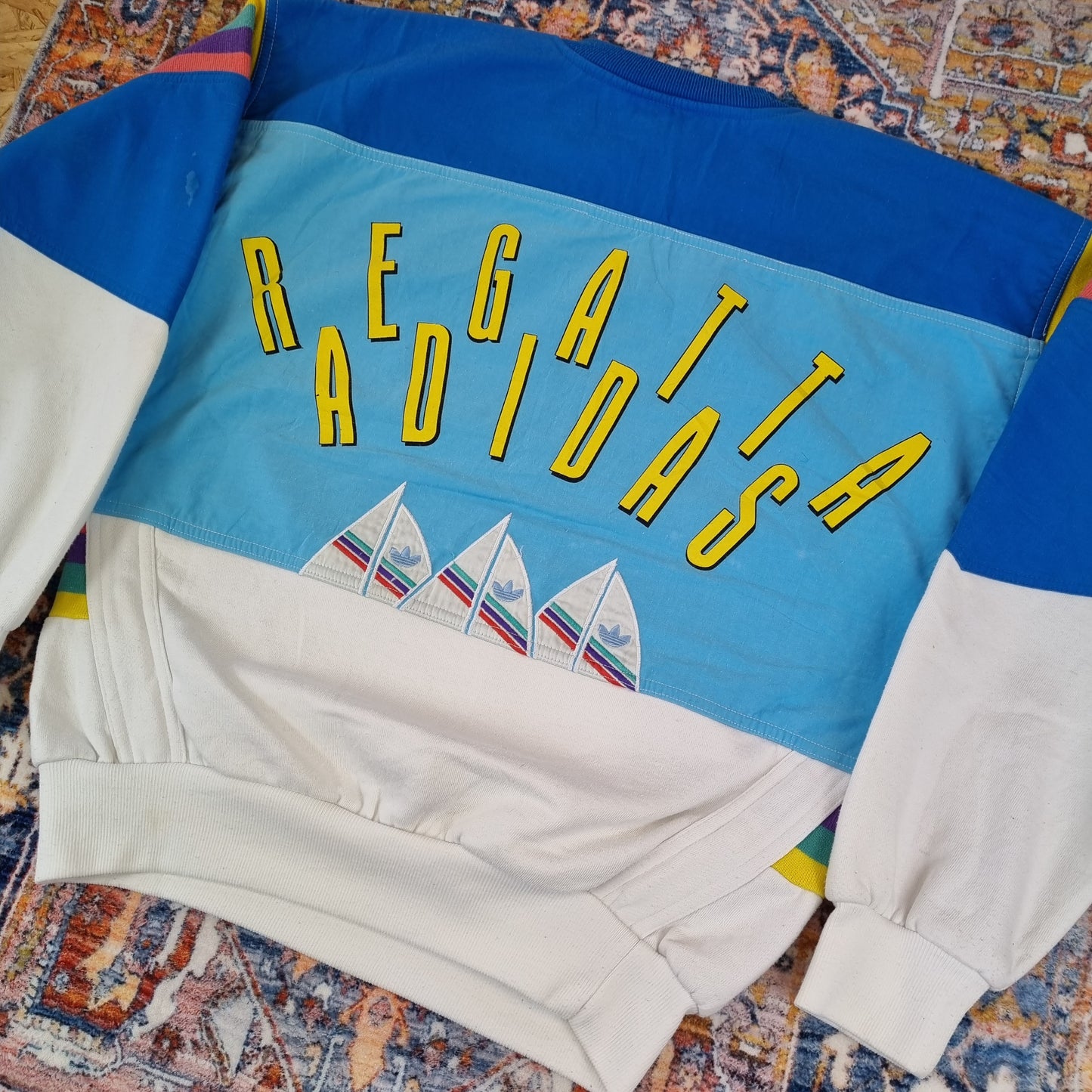 Rare Vintage Adidas Regatta Sailing Sweatshirt (S)